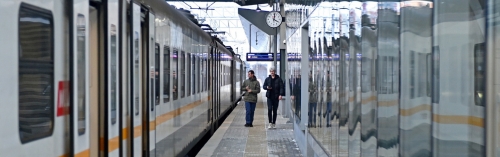 На станциях МЦД дезинфицируют турникеты, платформы и кассы