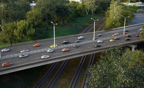 Эстакаду длиной 1,5 км построят на пересечении ЮВХ с Волгоградским проспектом