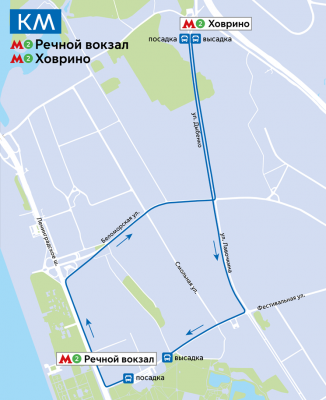 Бесплатные автобусы запустят на время закрытия станции метро «Ховрино»