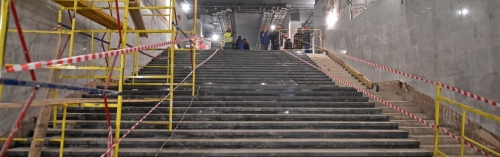 Переходы и вестибюли 14 станций метро обновят в 2019 году