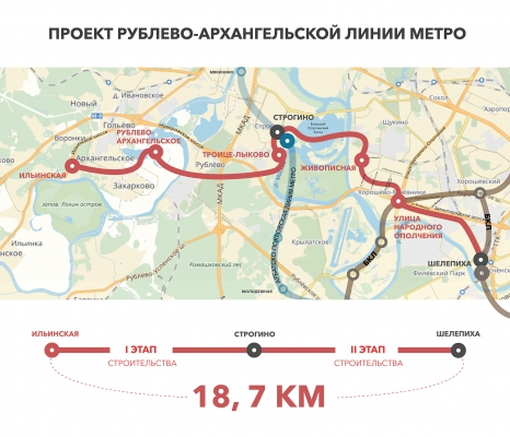Бочкарев: основные конструкции станции «Улица Народного Ополчения» БКЛ метро готовы на 80%