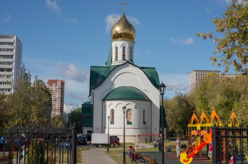 Православный храм на пересечении ул. Грина и ул. Куликовской освятят