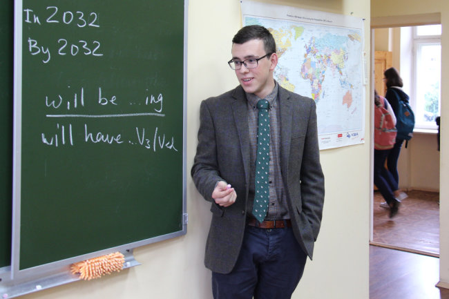 Почему британец решил изучать русский язык в обычной школе Костромы