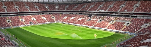 Футбол на стадионе «Лужники» посмотрело более 755 тыс. человек