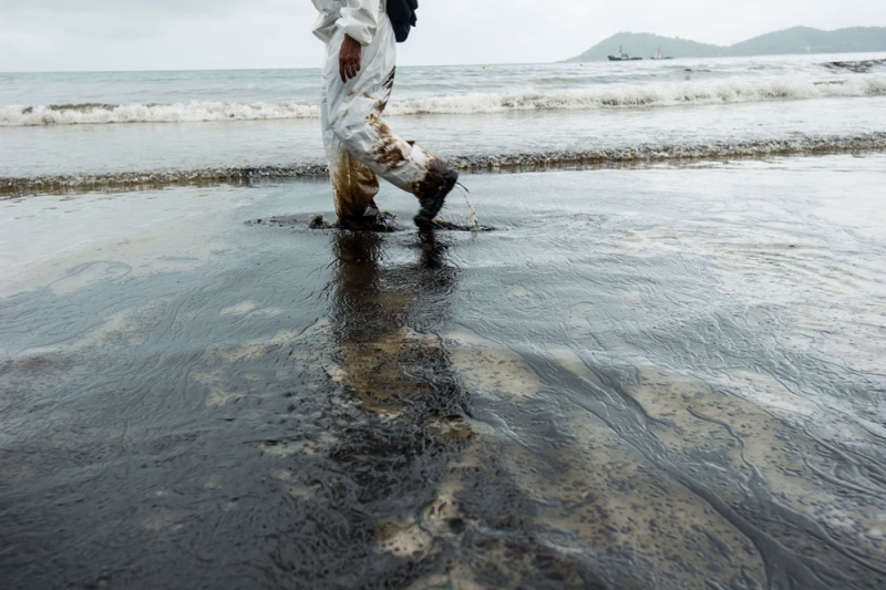 В Сибири разработают аэрощуп для поиска нефтяных загрязнений в море