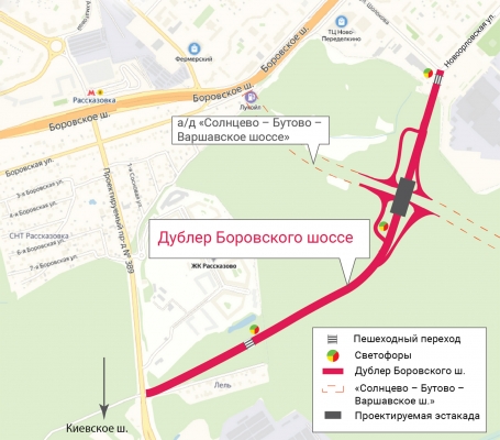 Новая дорога соединит поселение Внуковское с Ново-Переделкино в 2022 году