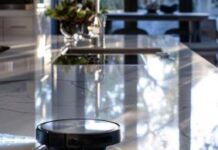 Полка из камня для кухни: красота и изысканность