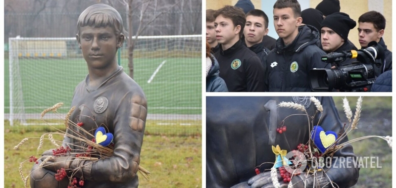 В Краматорске установили памятник убитому оккупантами 16-летнему Степану Чубенко. Фото